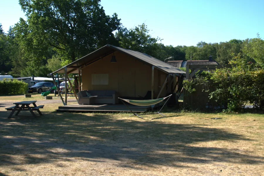 Camping de Holterberg Safaritent vooraanzicht